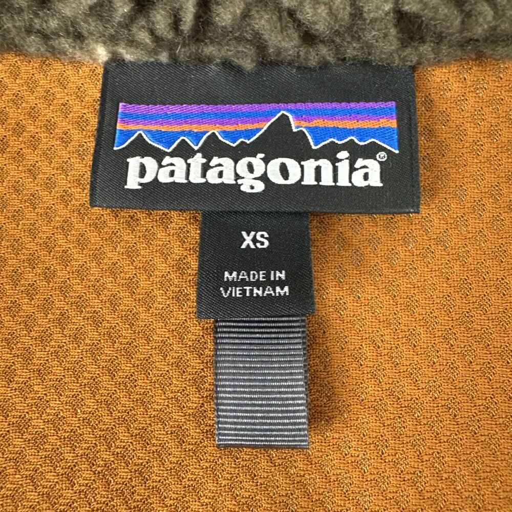 Patagonia Womens Sz XS Retro-X Deep Pile Fleece Jacket‎ Take Root Burnished Red - Picture 5 of 15